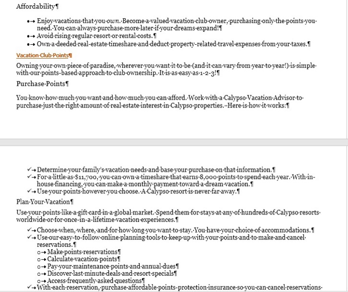 You have prepared that material and are readyto merge the document wth