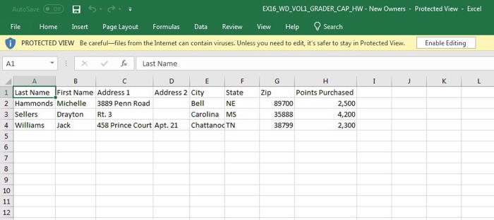 project you are required to perform the following tasks:1 Points Possible Step