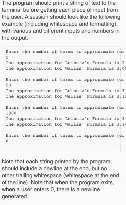 , based on both the Leibniz and the Wallis formulas for estimating