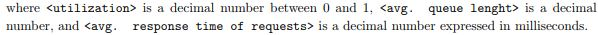 time), that simulates the arrival and execution of requests at a generic