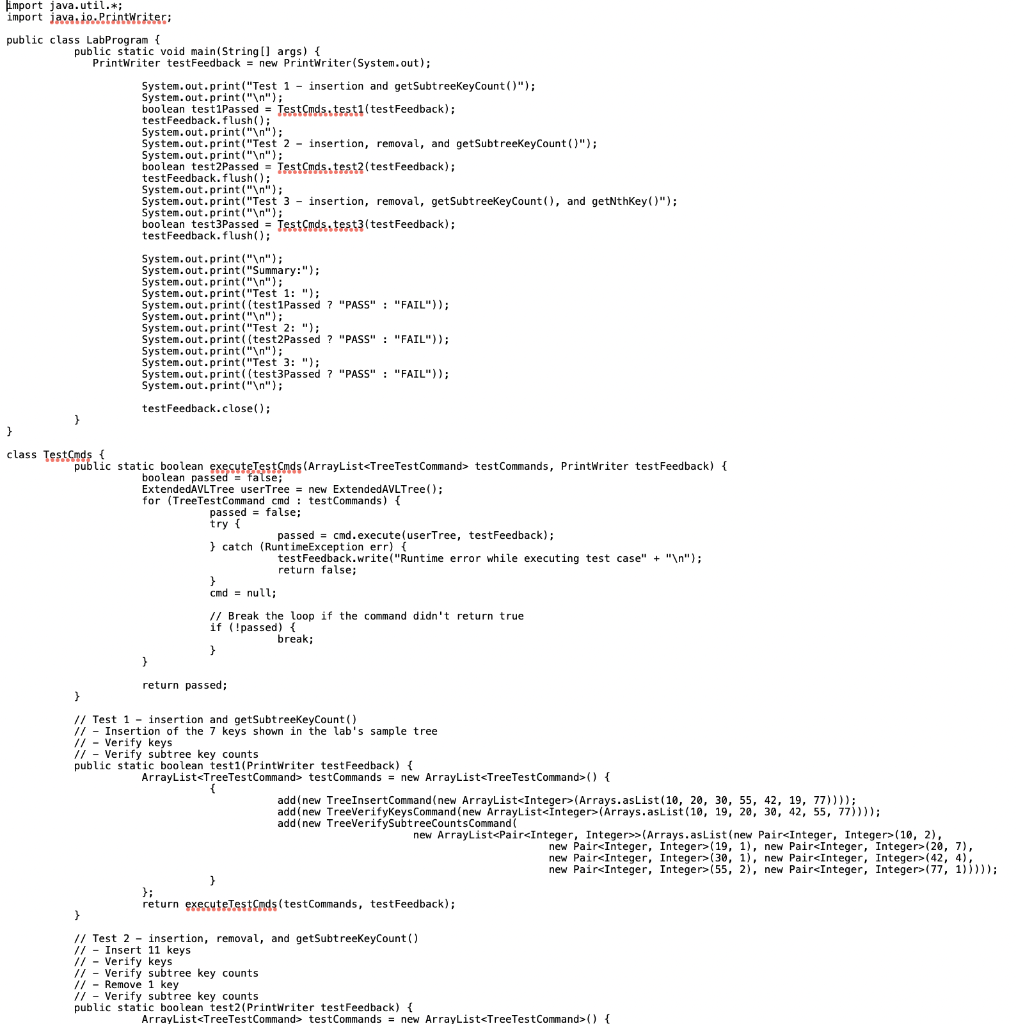 BSTNode class declaration for a binary search tree node in BSTNode.java. Access