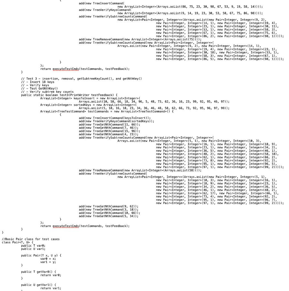 BSTNode.java by clicking on the orange arrow next to LabProgram.java at the