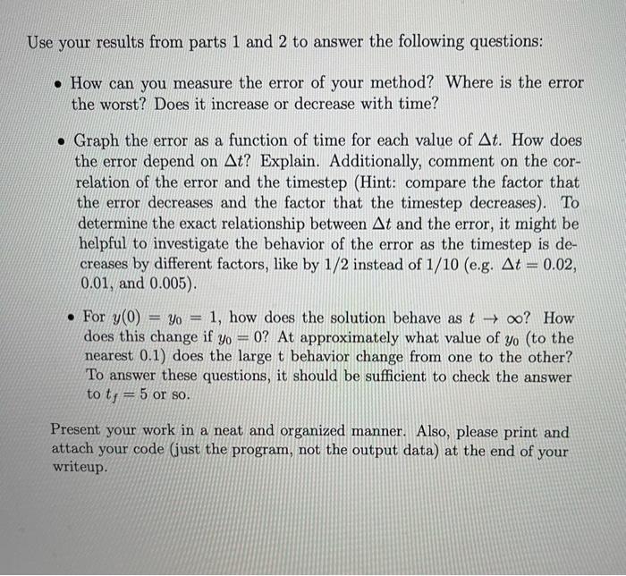 derivative of a function y(t) at time tras dyy(tn + At) y(tn)_