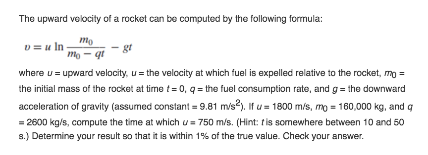 use bisection method in matlab to solve this problem. "applied numerical methods