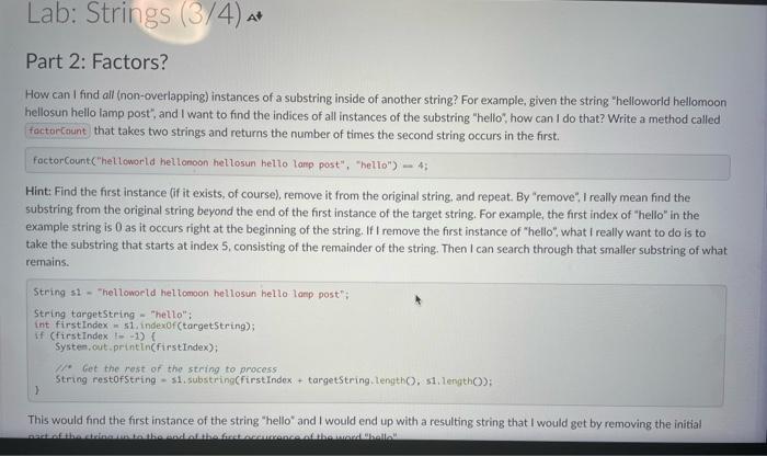 much more detail from next week onwards. Most of the built-in methods