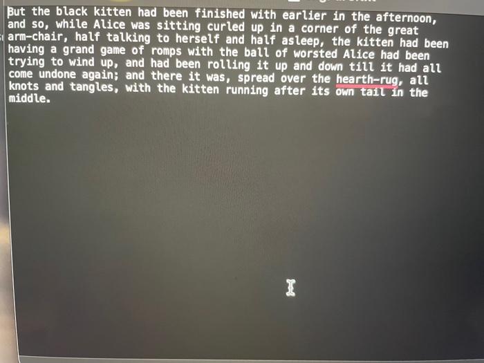 copy of the subword between index and Returns the number of characters