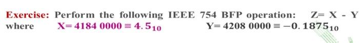 i need step by step solution , thank you!! Exercise: Perform the