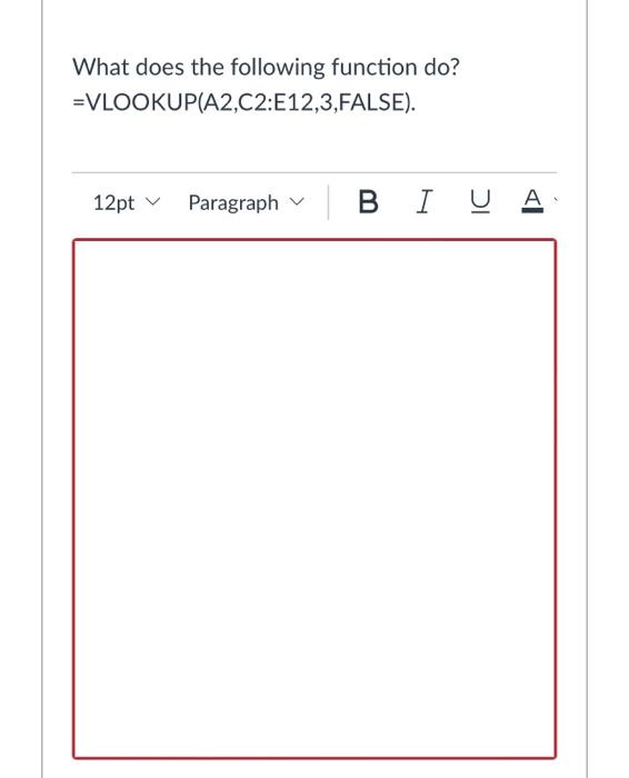 of each. 12pt Paragraph Paragraph B BI UA o words > What
