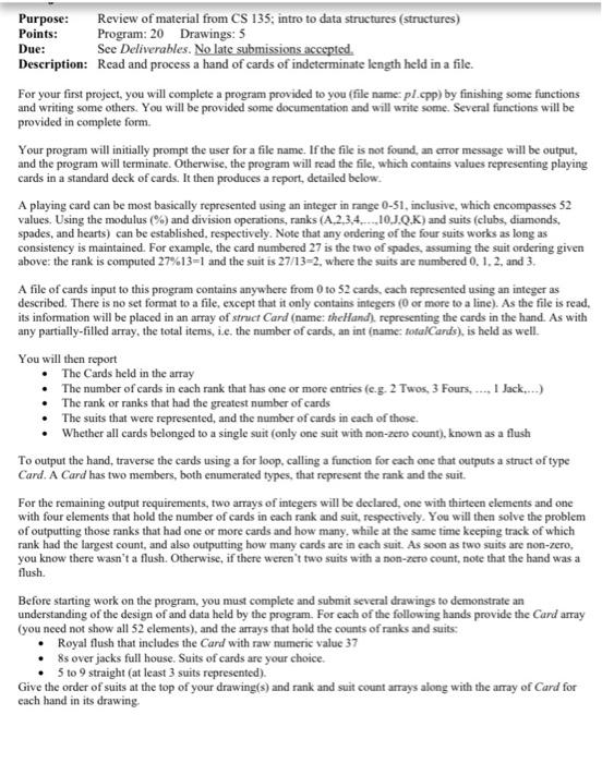 Please I need this program in C++. I already did the drawing.