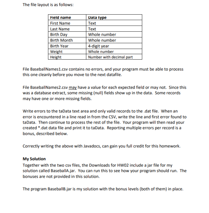 An extract of some names and personal information has been made from