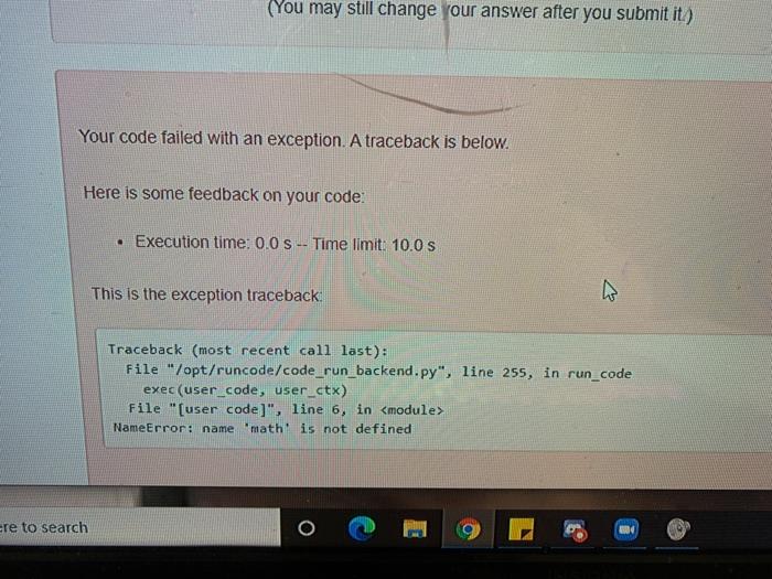 exp from math to solve the following expression for x = 1.25
