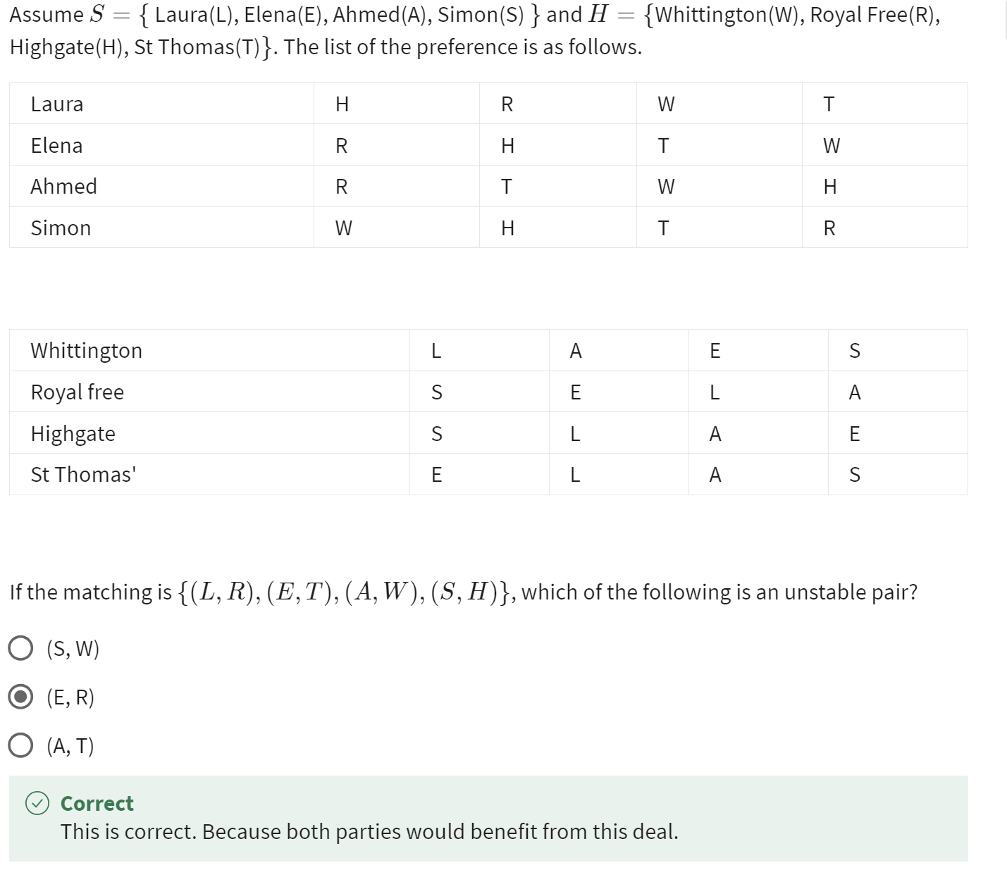  I don't understand the question nor the answer explaination. Why does