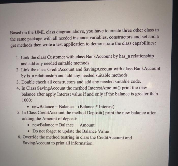 variables Declaring a constructor Overloading constructor Declaring access and mutators methods Using