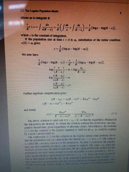 + No Notice that this includes the solutions N(t) = 0 (taking