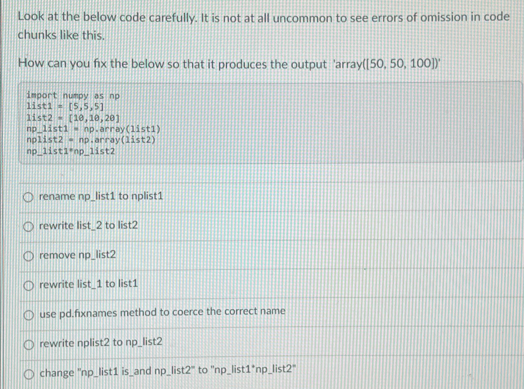  Look at the below code carefully. It is not at all