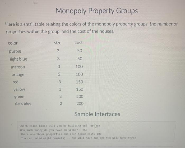 rubric as i need to use list( index method) or dictionary This