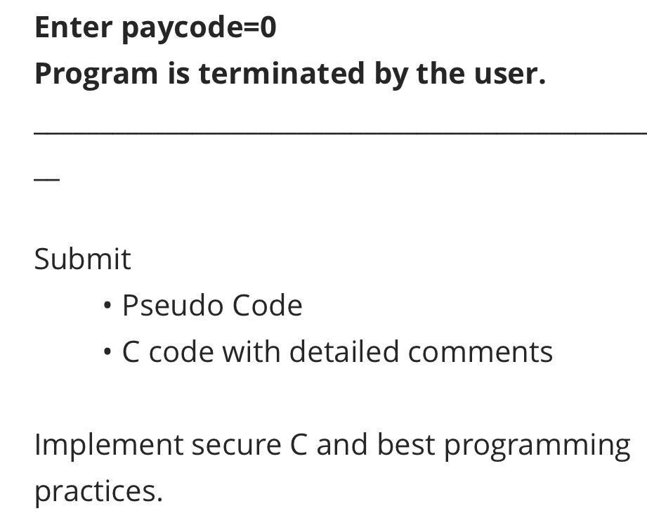 I post the example of the Output so kindly it should show