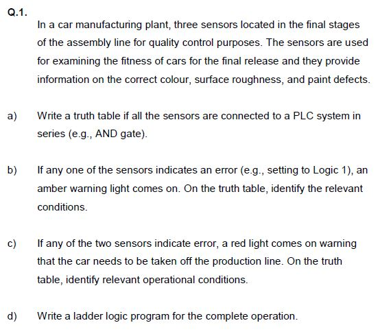  Please while writing the truth table can you please explain to