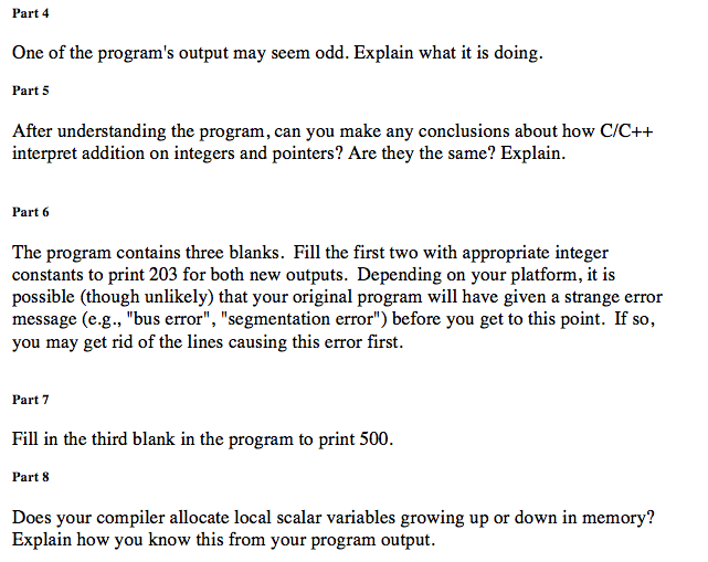 struct foo_t { int x[100]; int var1; int y[10]; } foo; int