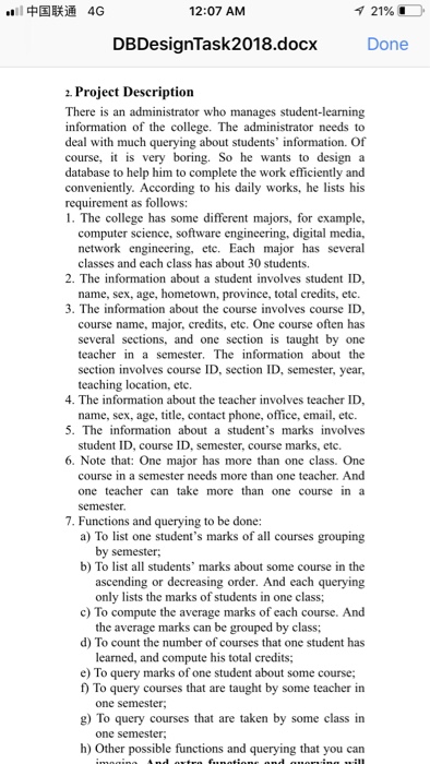  If possible please use one advanced programming language (C/C++, Java, C#,