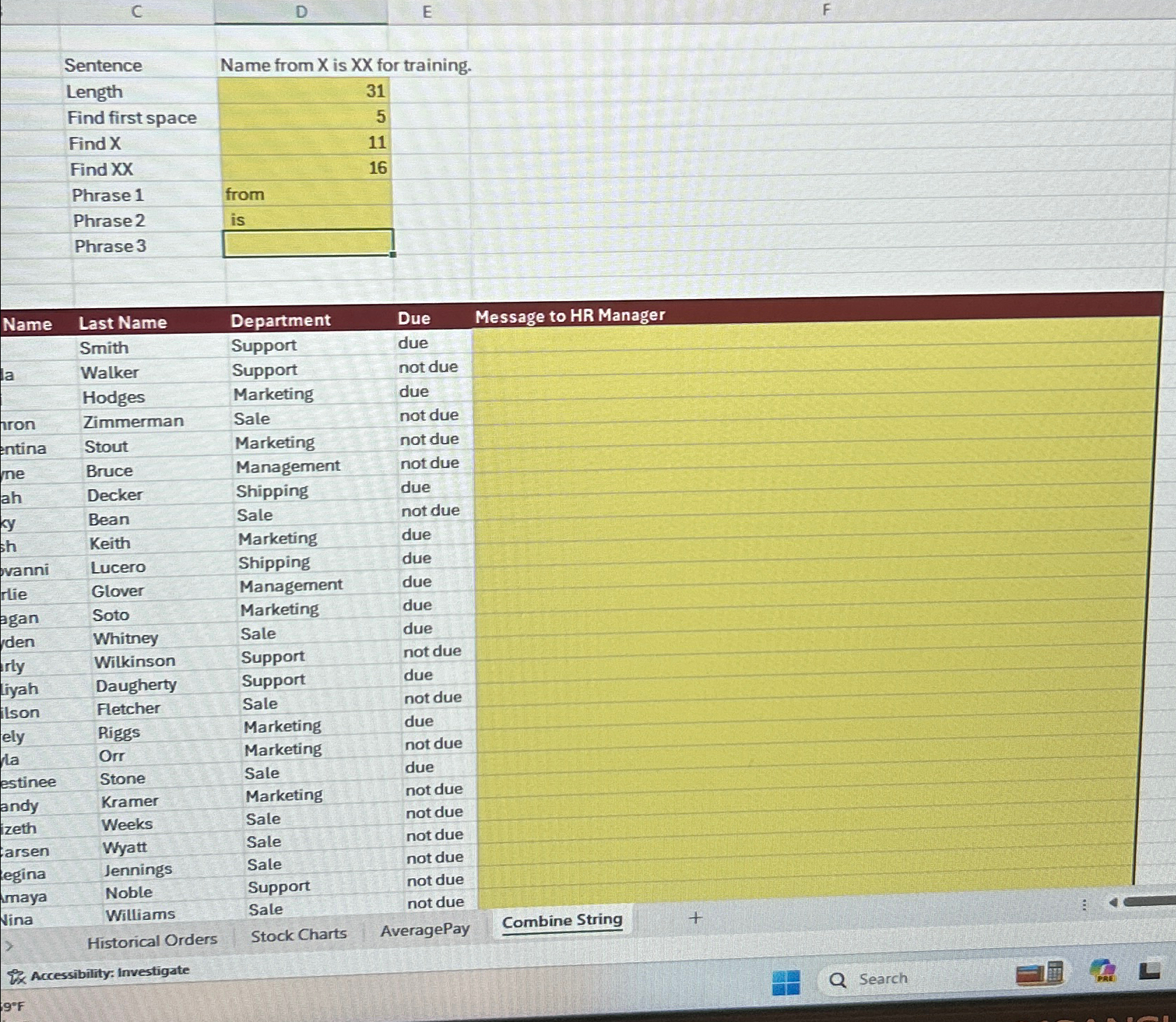  1.7 Create a phrase with the text after the XX in