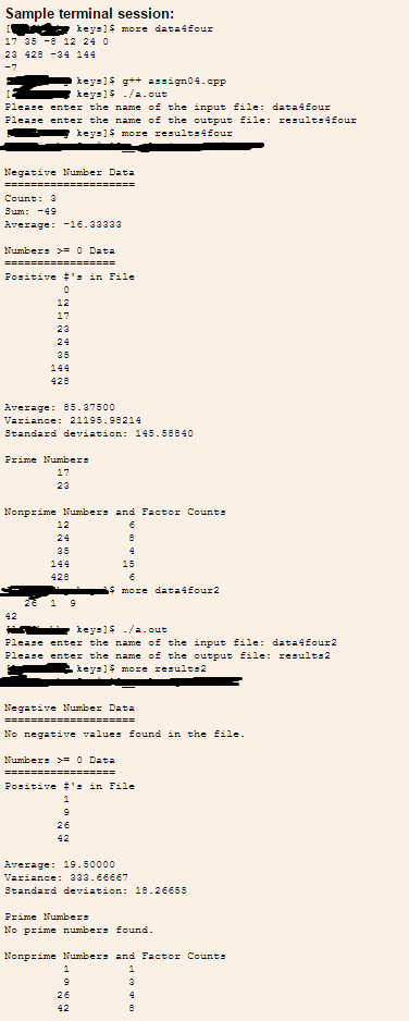 C++ Skills Practiced (Learning Goals) Problem solving and debugging. Function decomposition. C++
