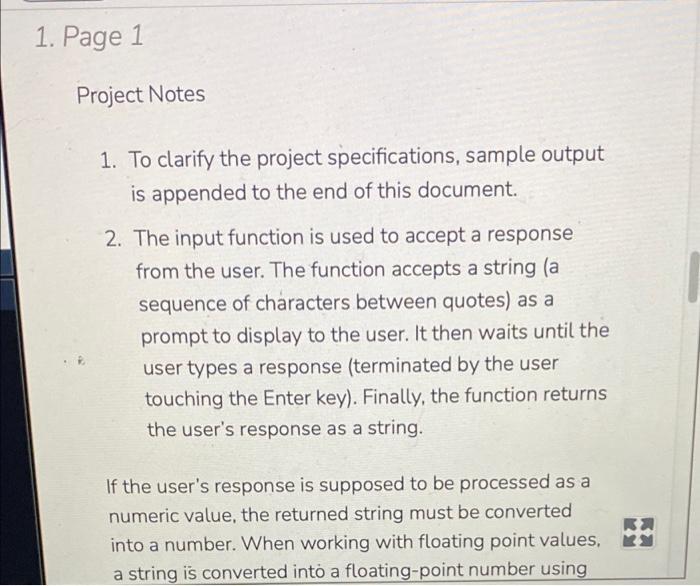 calculate the predicted program output, before completing the program. . For debugging,
