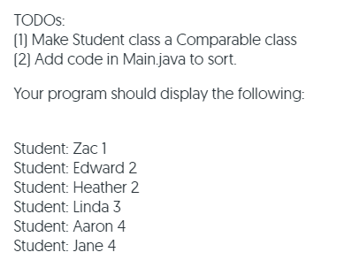 HERE 3 */ 4 5- import java.util.ArrayList; 6 import java.util.Arrays; 7 import