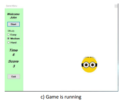 REFER TO THE PICTURES BELOW .*The program should be a simple Game