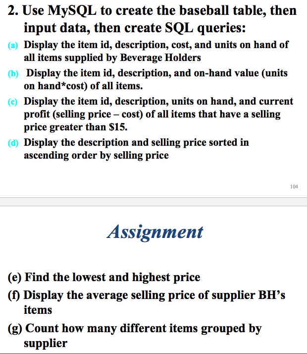 please copy the Access file and paste, give a name like BaseballLec02).