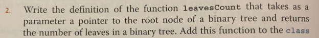  //Header File Binary Search Tree #ifndef H_binaryTree #define H_binaryTree #include using