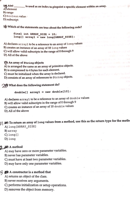 to terminate, it is called A) a for loop. B) an infinite