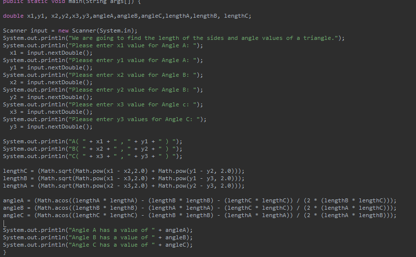 need help. When running program keep receiving NaN error. This is Java