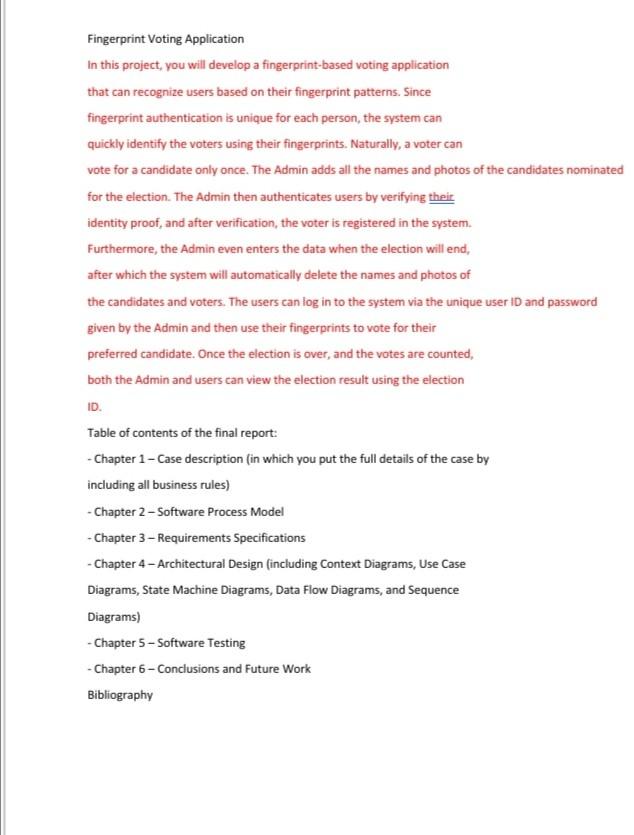 Hello, please i need a simple report for my software engineering