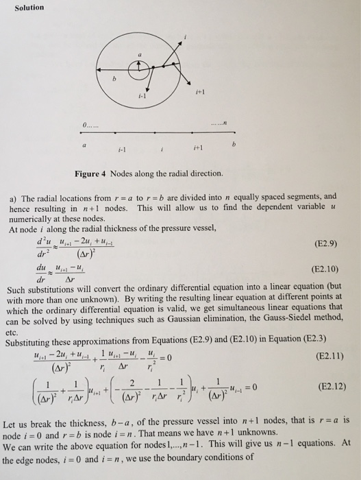 Comparisons of radial displacements from two me Ist order l 2nd orde
