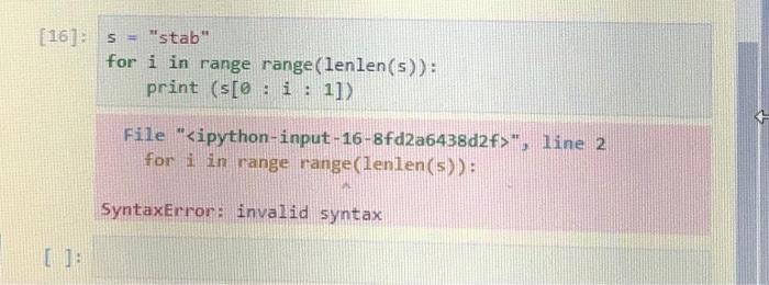 python code Exercise 8: What output is produced by the following code?