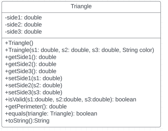  public class Main { public static void main(String[] args) { Triangle