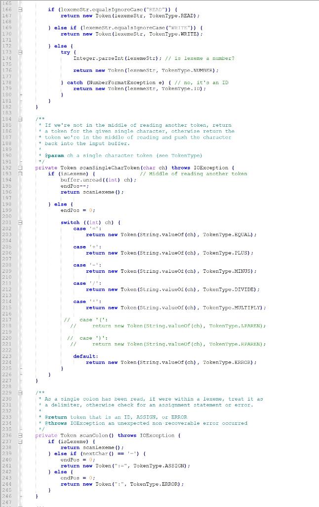 // b. Multi-line comments that begin with /* and end with */.