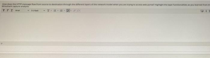 i need help quickly please help me How does the HTTP stage