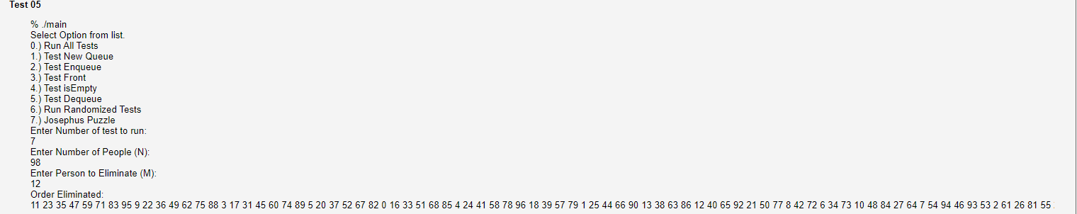 Wayne. every Mth person until only one person is left. Legend has