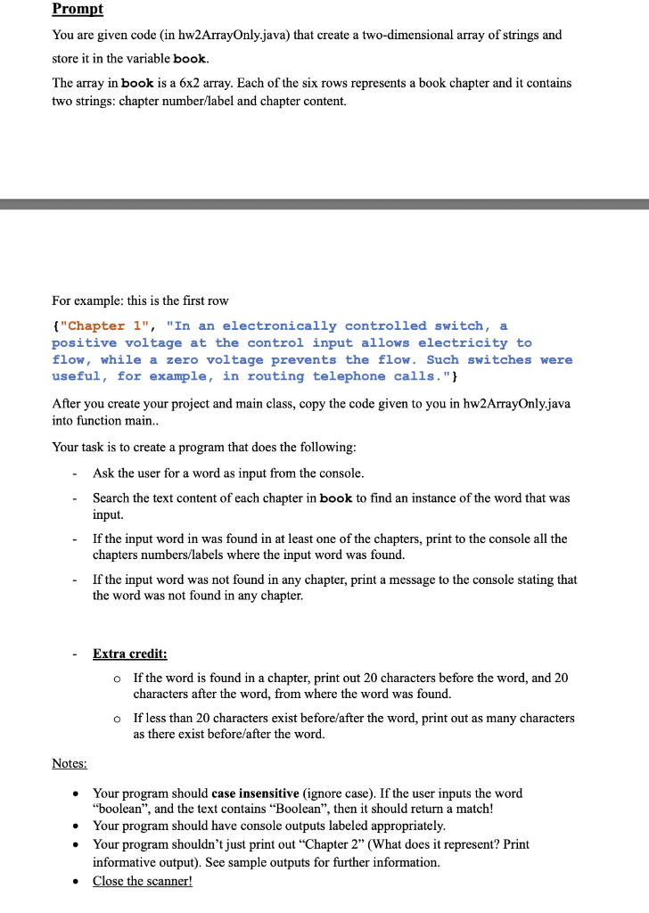 in the photos below. Please make sure to complete entire assignment including