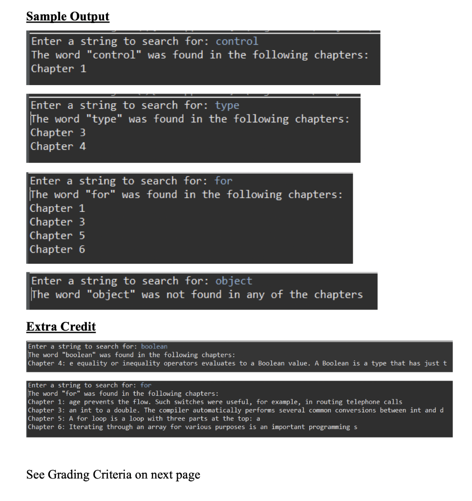 extra credit and comments explaining code thank you. Introduction In this homework
