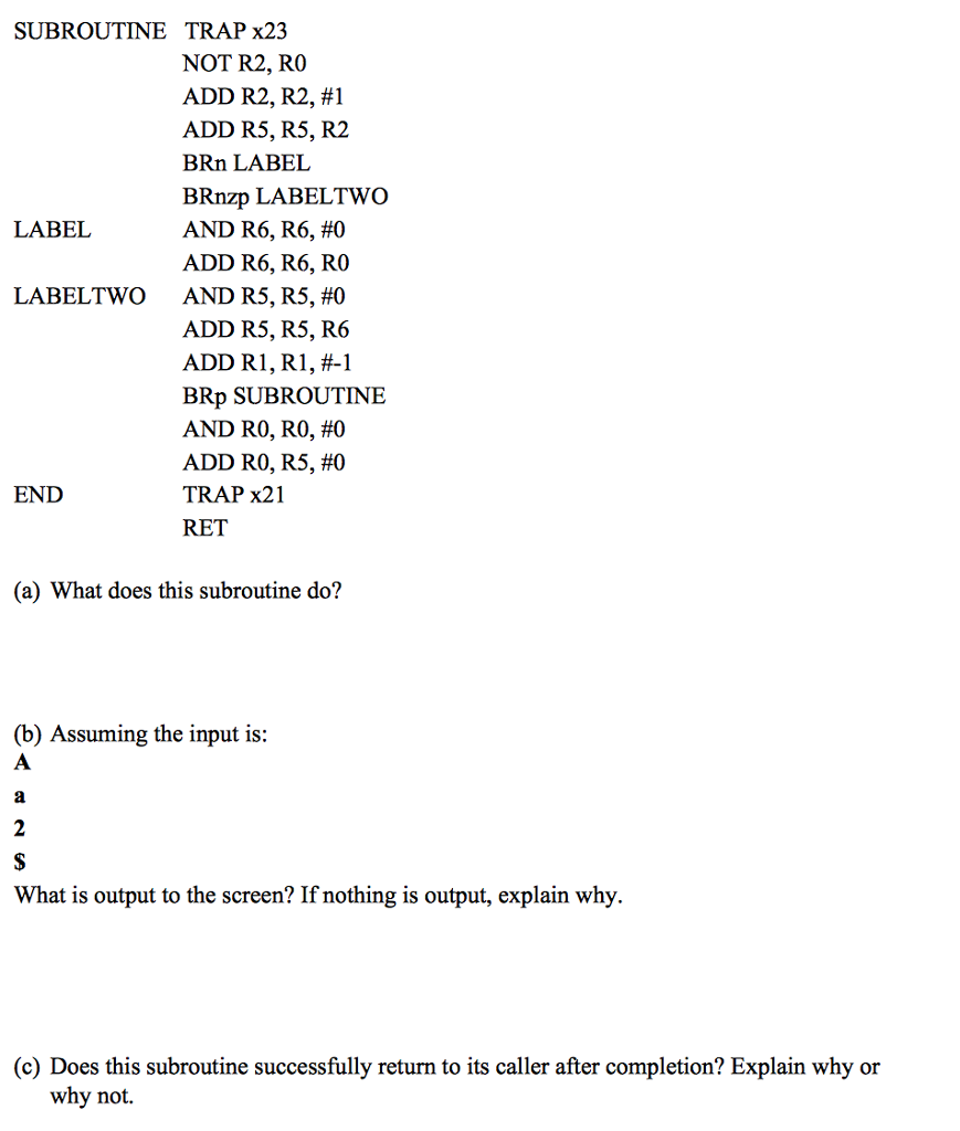 as stated. These are old HW questions that I'm using to review