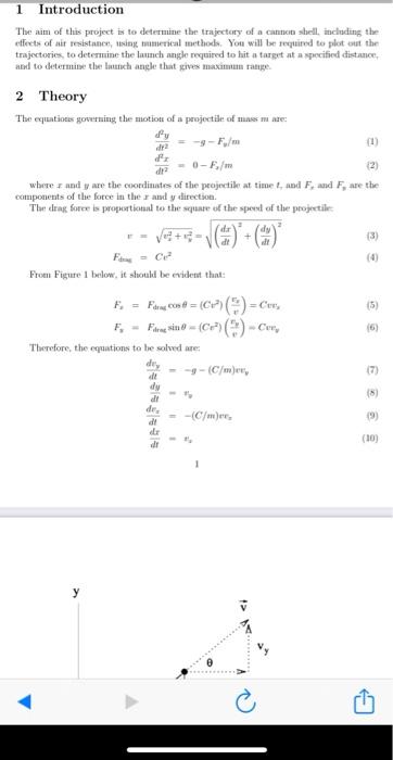  Using python 1 Introduction The aim of this project is to