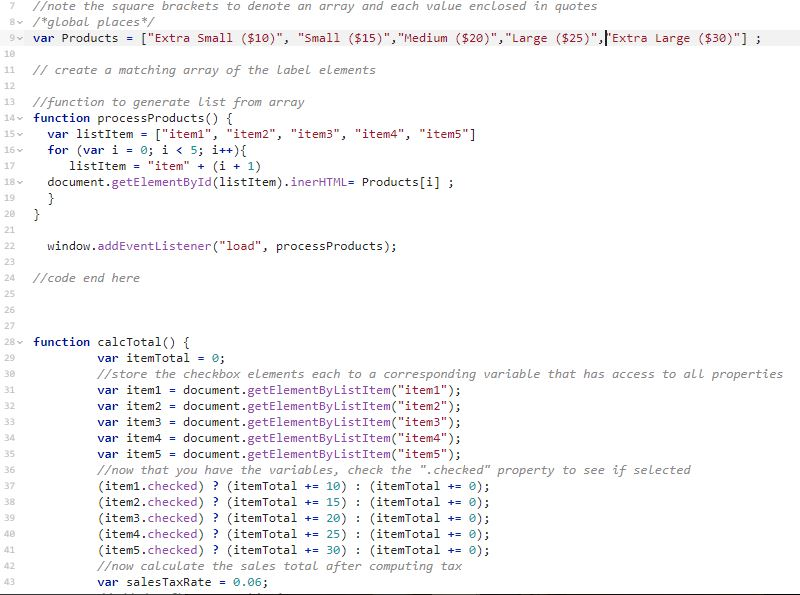 I am having trouble getting my submit button to work on my