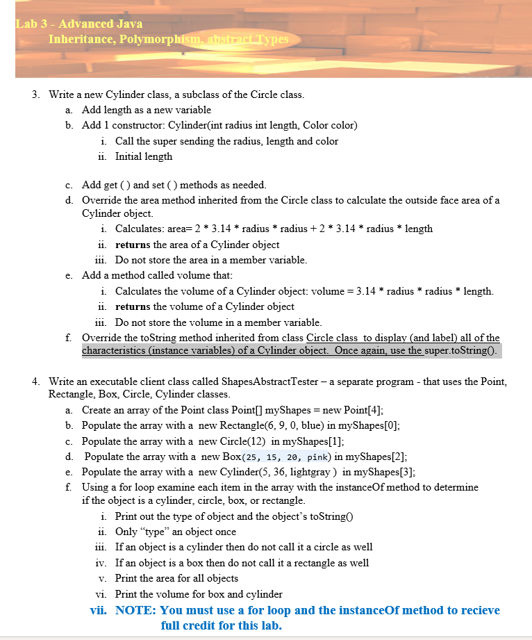 TO BE ABLE TO ANSWER THIS QUESTION: class Point { // instance