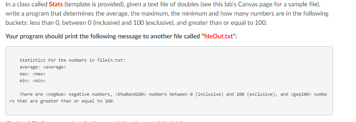  /ecessary imports for file i/o import java.io.FileInputStream; //"turns" the file into