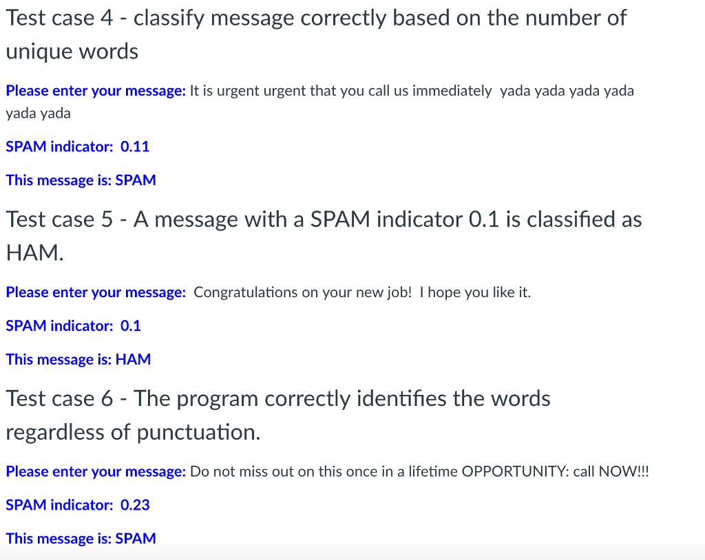 string SPAM_WORDS = {'opportunity', 'inheritance', 'money', 'rich', 'dictator', 'discount', 'save', 'free', 'offer',