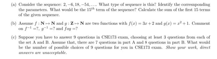 Please solve this as soon as possible. Write the correct answer. (a)