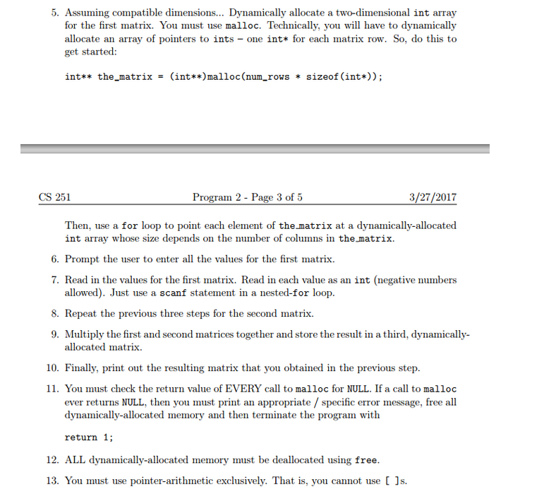 1 2 3 -4 L9 10 11 12 More generally, define matrices